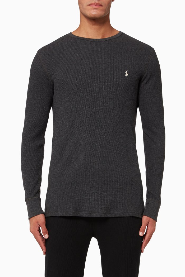 

Crewneck Jersey T-Shirt, Grey