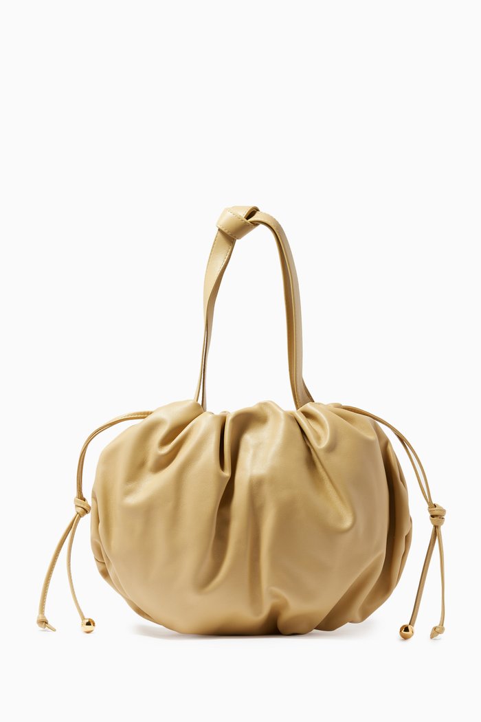 

The Medium Bulb Bag in Nappa Calfskin, Neutral
