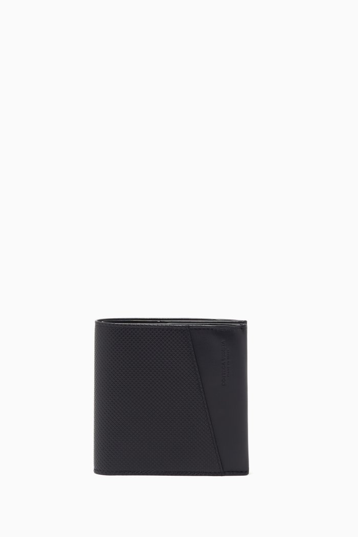 

Bi-fold Wallet in Marco Polo Calfskin, Black