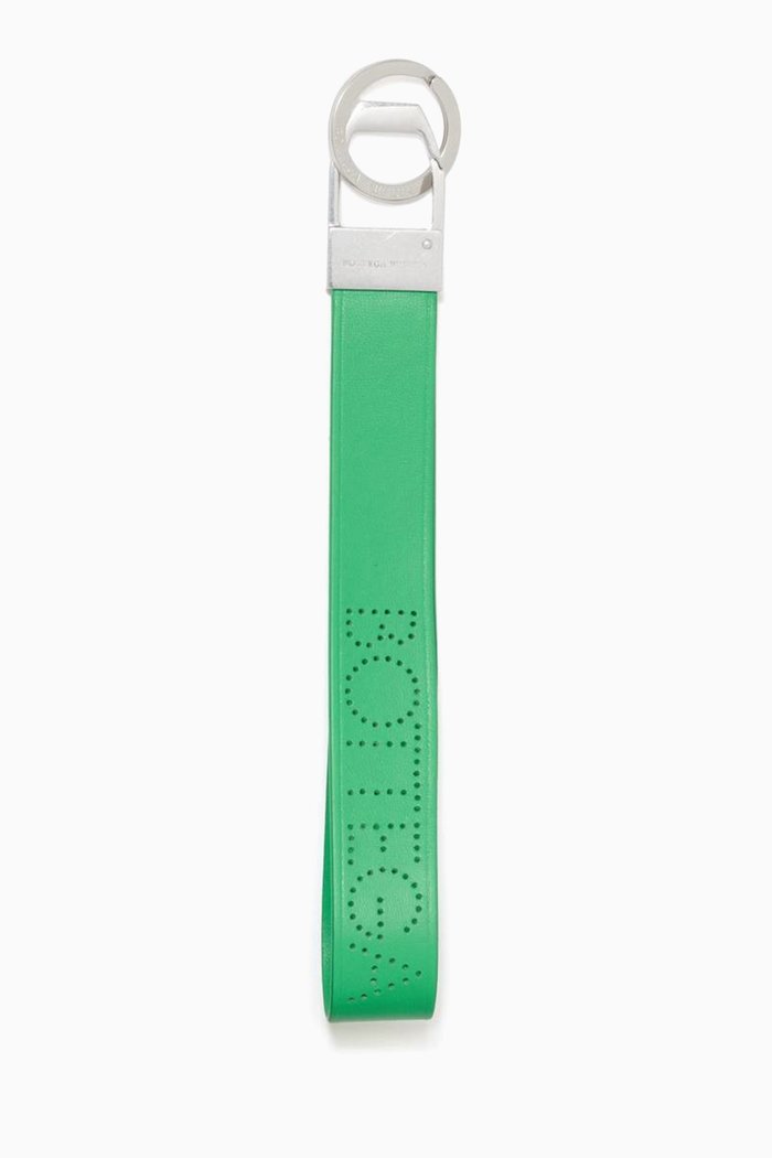 

Key Ring in Nappa, Green
