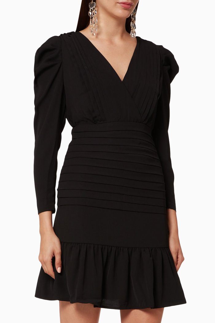 

Yasgina Short Dress, Black