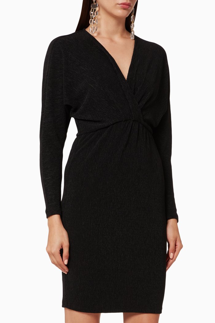 Yasglenville Short Dress, Black