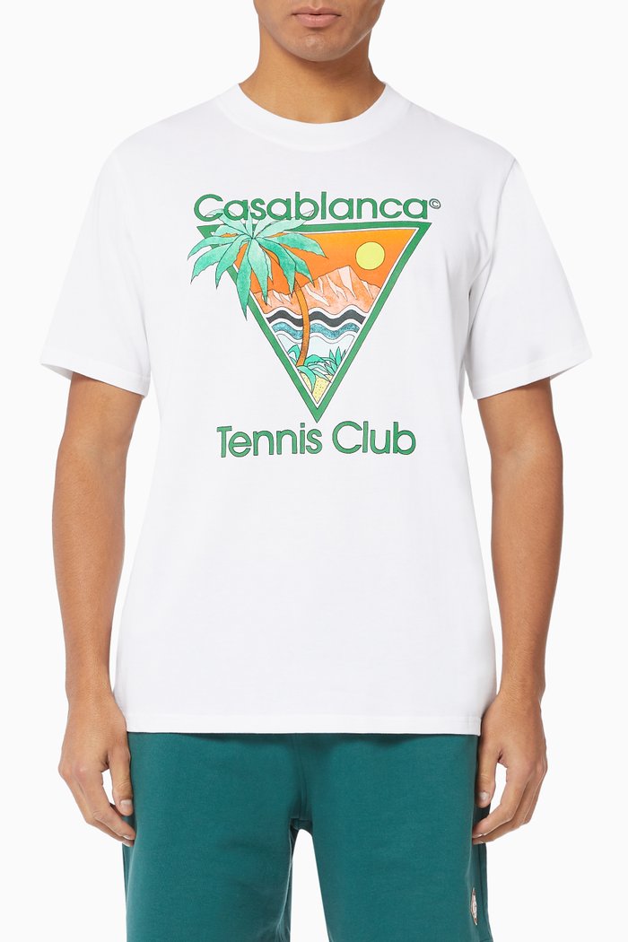 

Tennis Club Icon Jersey T-shirt, White