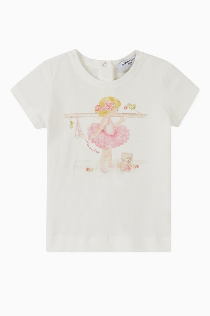 Little Dancer Jersey T-shirt, White