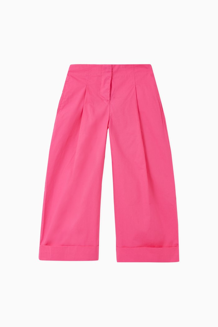 

Palazzo Pants in Poplin, Pink