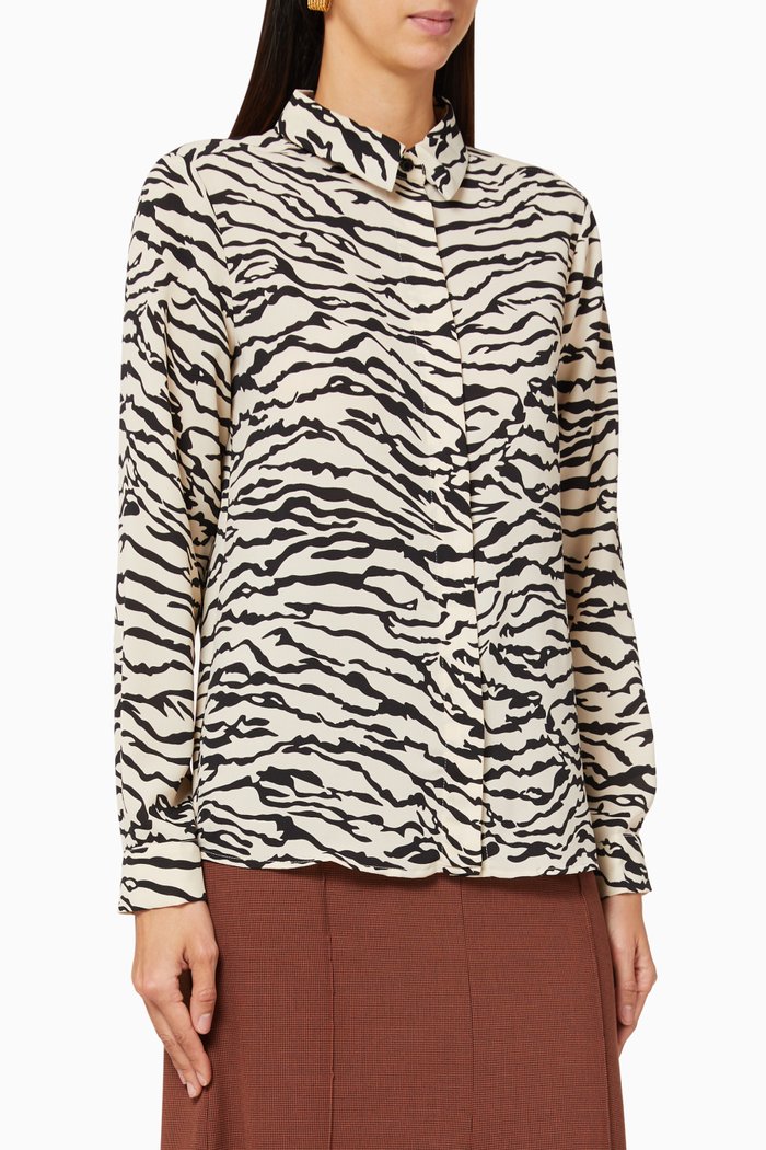 

Snake Print Blouse, Multicolour