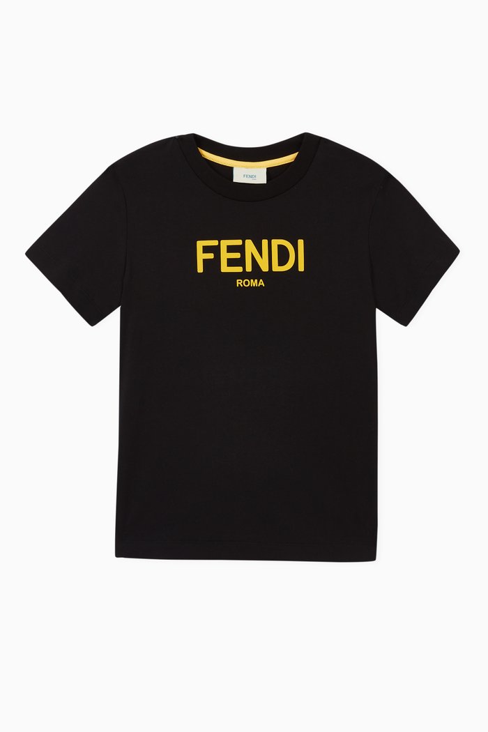 

Logo Print Jersey T-Shirt, Black