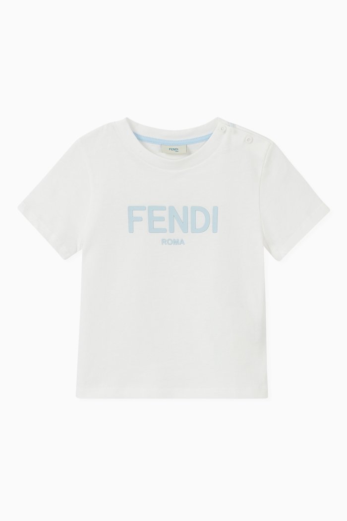 

Logo Cotton T-Shirt, White