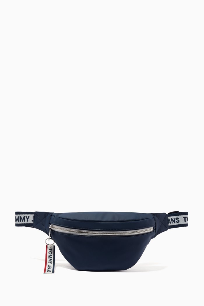 

Logo Tape Bum Bag, Blue