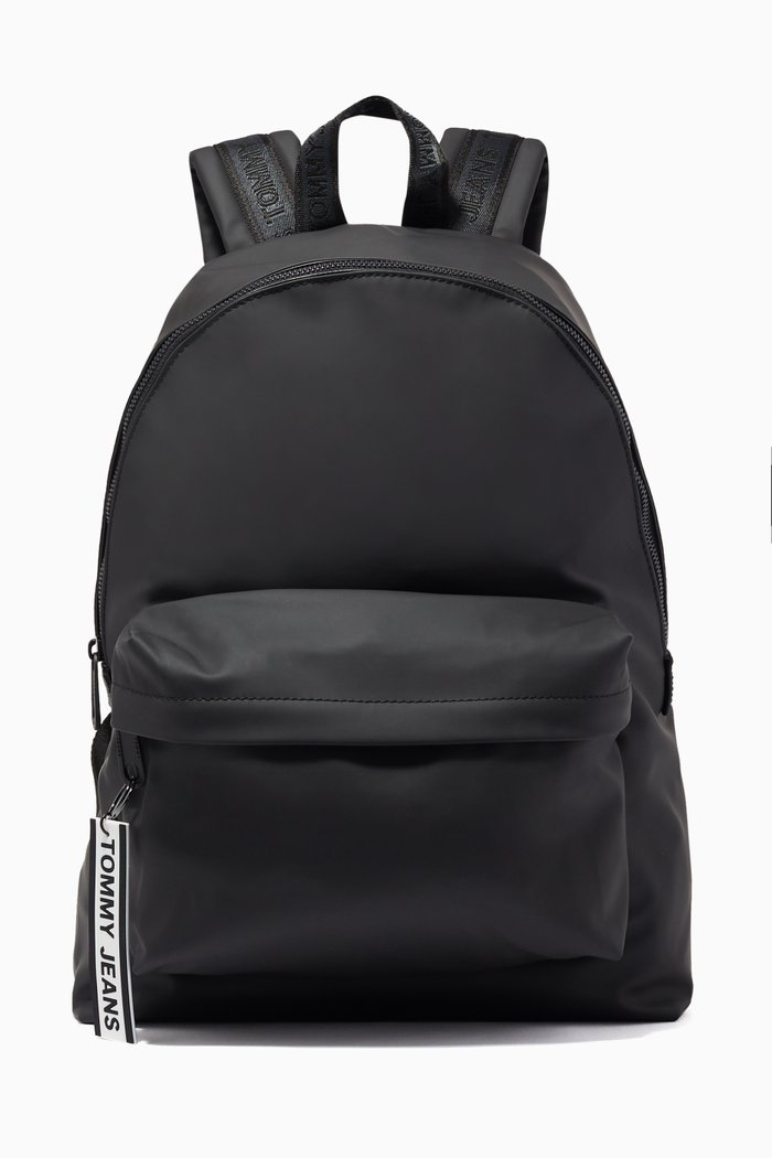 

Logo Tape Backpack, Black