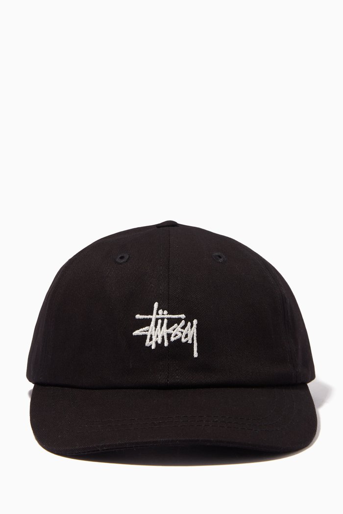 

Stock Low Profile Cap in Cotton, Black