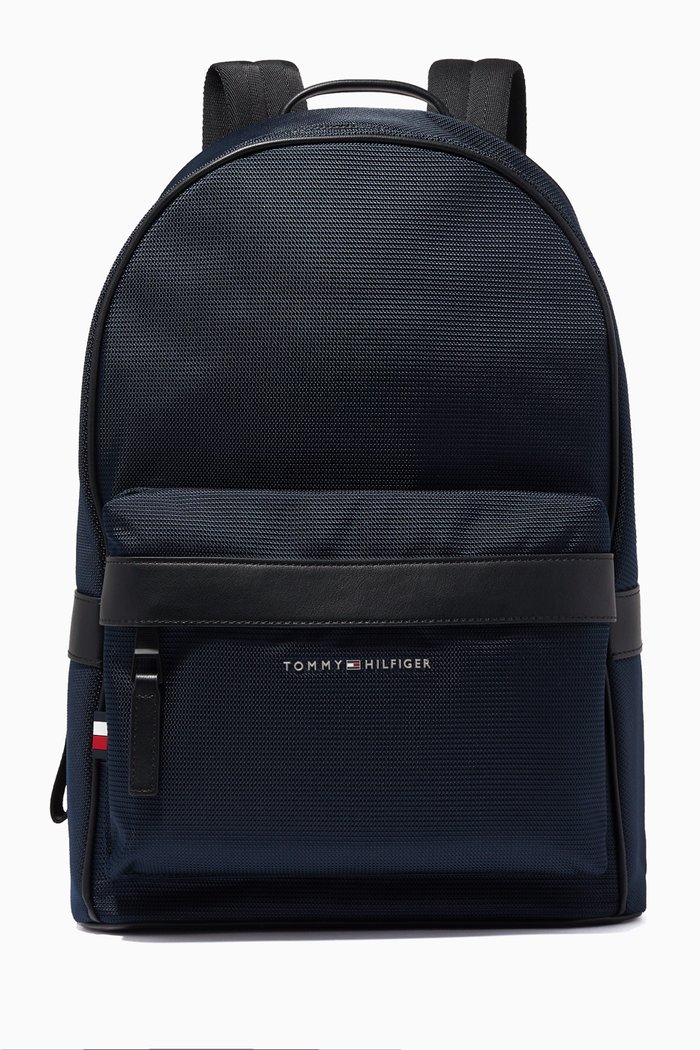 

Contrast Trim Backpack in Nylon, Blue