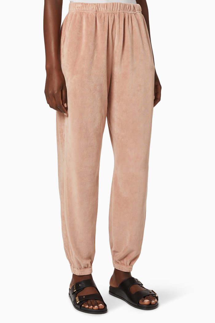 

Classic Velour Sweatpants, Pink