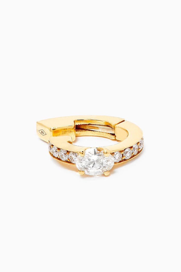 

Harvest Single Clip Earring with Diamond in 18kt Yellow Gold