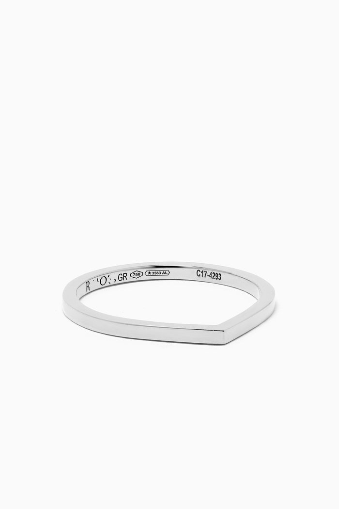 

Antifer Ring in 18kt White Gold