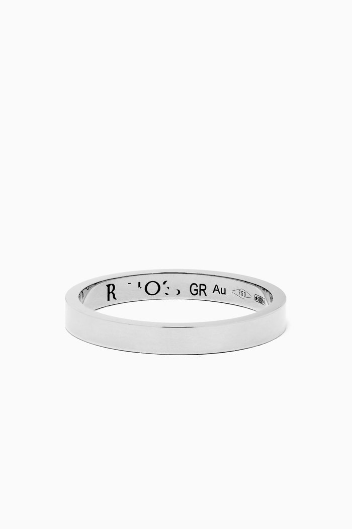 

Berbere Ring in 18kt White Gold