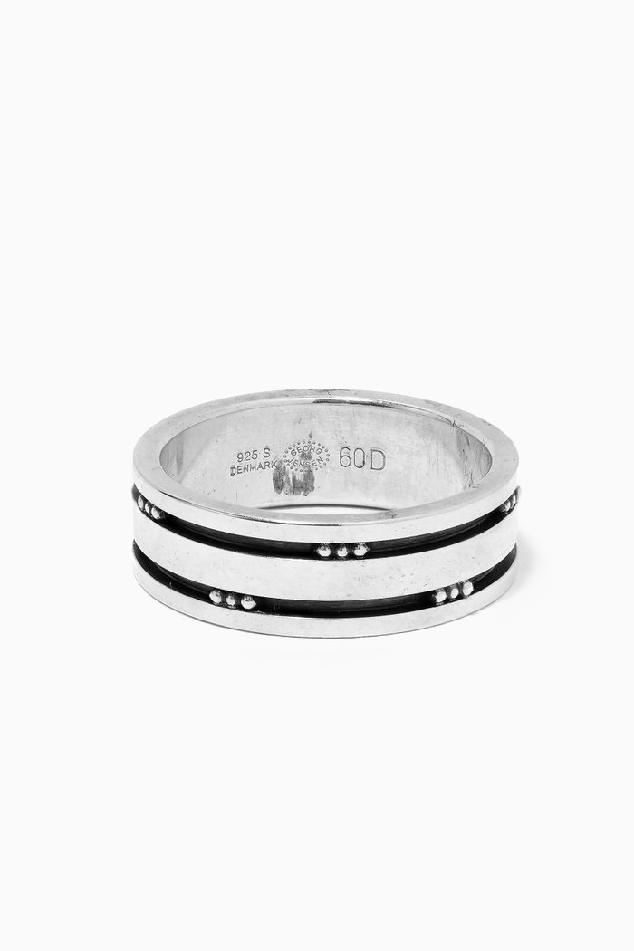 Groove Ring 60 in Sterling Silver