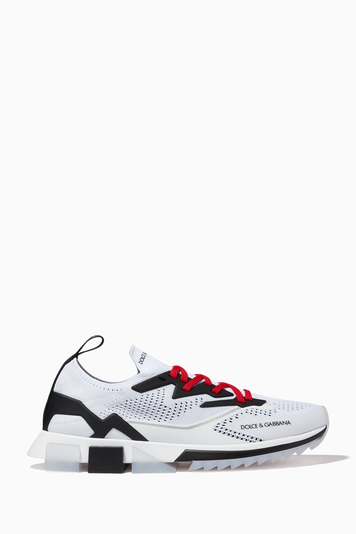 

Sorrento Sneakers in Stretch Mesh, White