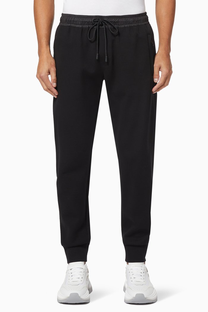 

3D DG LogoJersey Jogging Pants, Black