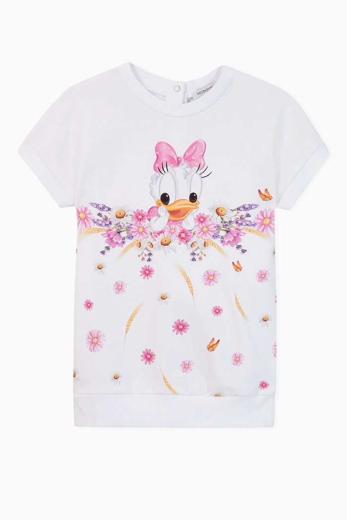

Daisy Jersey Sweatshirt, White