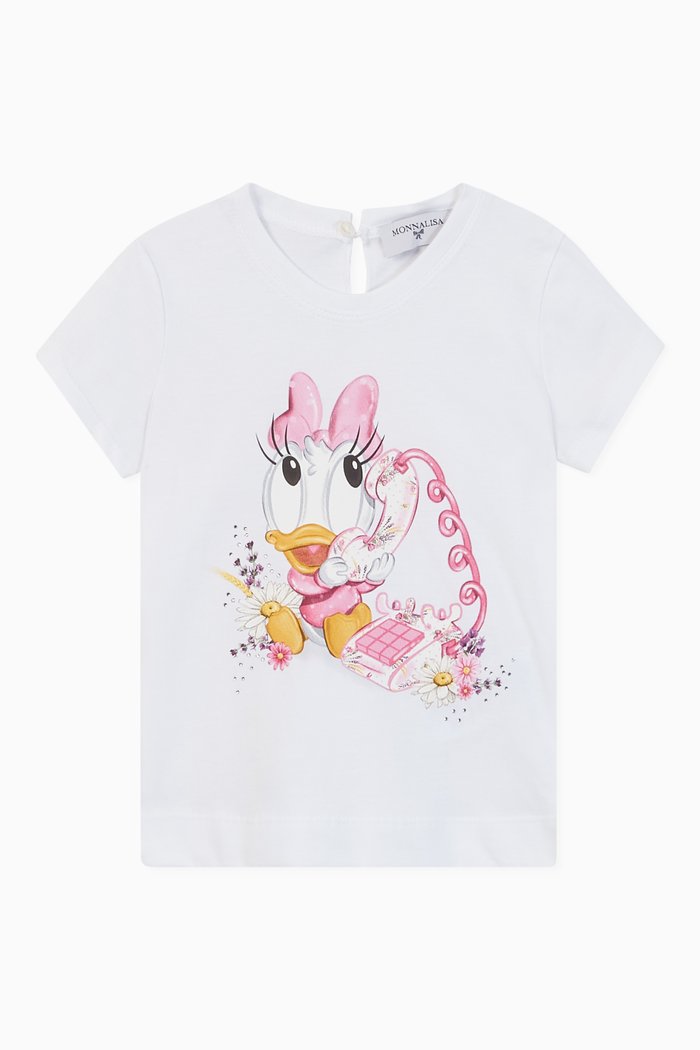 

Romantic Jersey T-shirt, White