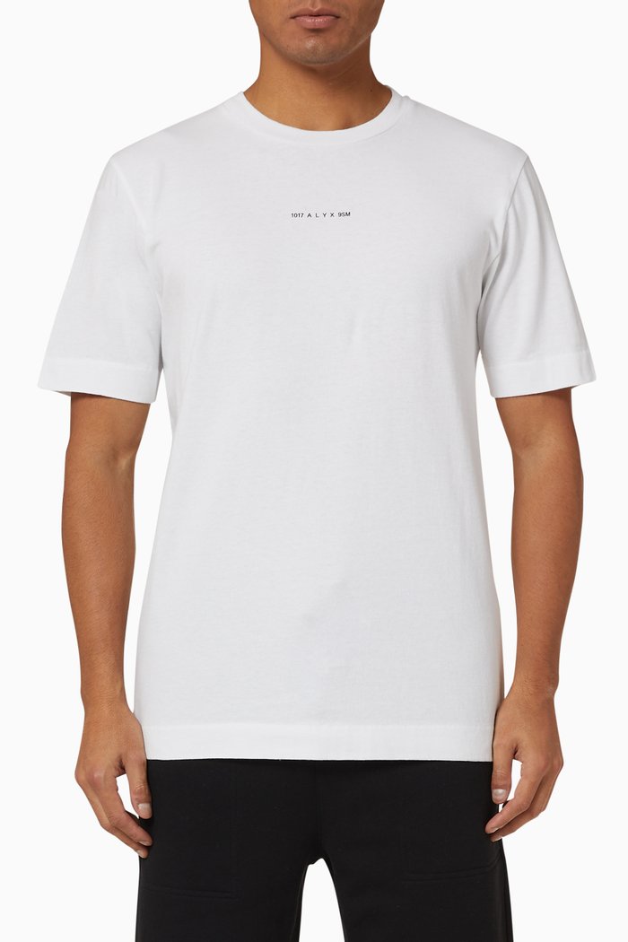

Logo Cotton T-Shirt, White