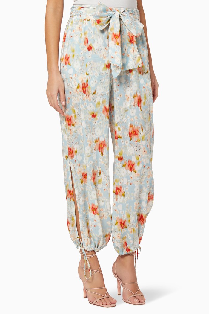 

Elia Cotton Blend Pants, Blue