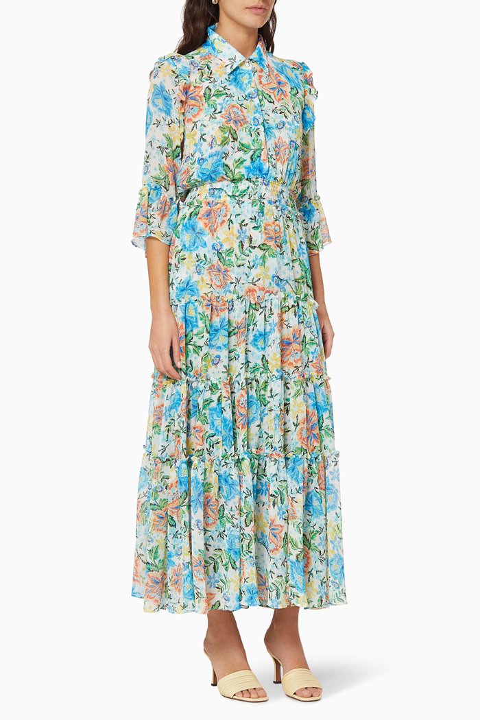 

Pamelina Chiffon Dress, Multicolour
