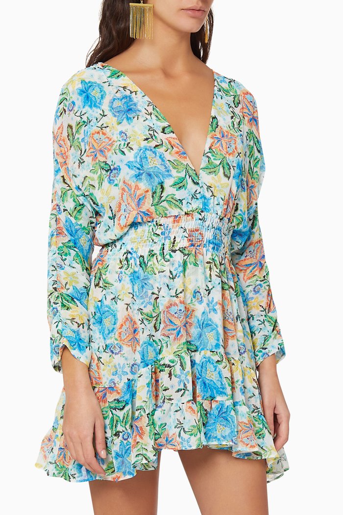 

Chiara Chiffon Dress, Multicolour