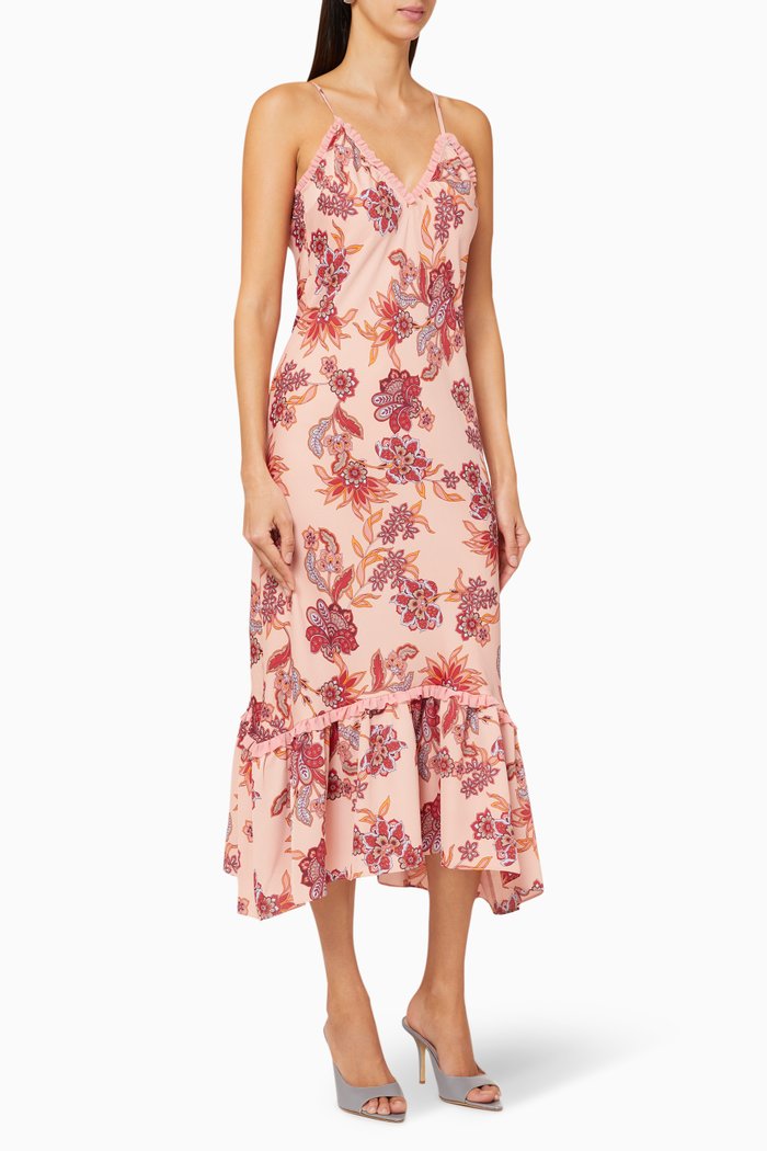 

Negin Ruffle Dress, Multicolour