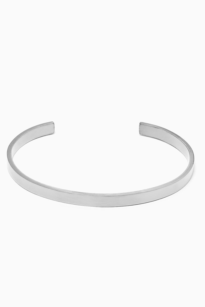 

Lorenzo Cuff Bracelet, Silver