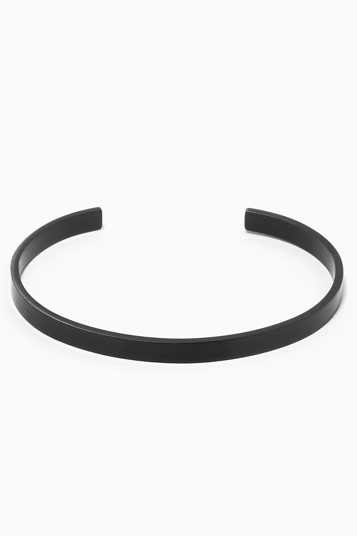 

Lorenzo Cuff Bracelet, Black