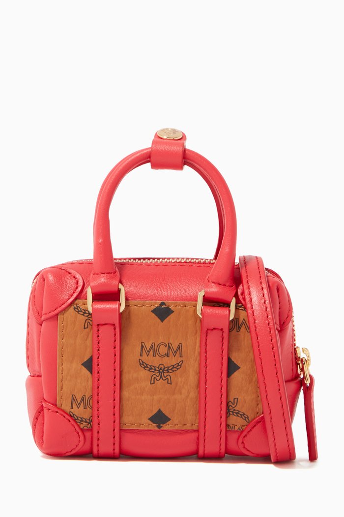 

Lanyard Case in Visetos, Red