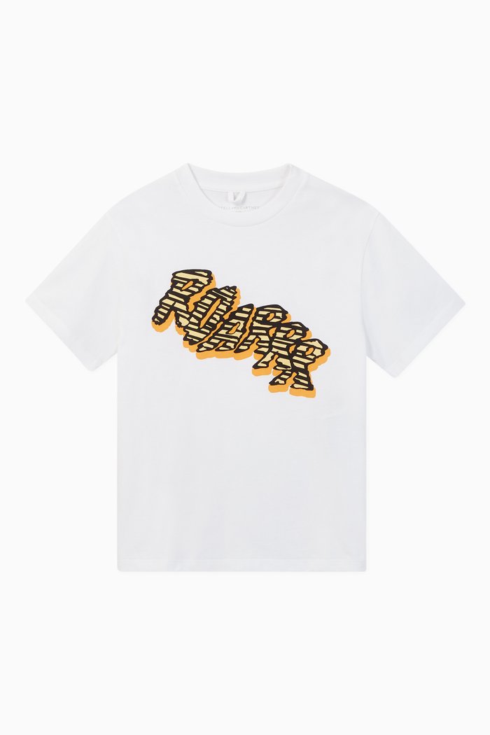 

"ROARRR" Organic Cotton T-shirt, White