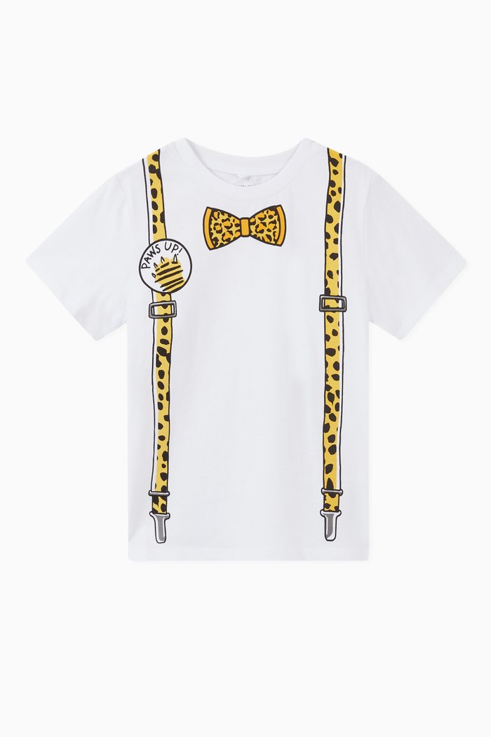 

Braces Organic Cotton T-shirt, White