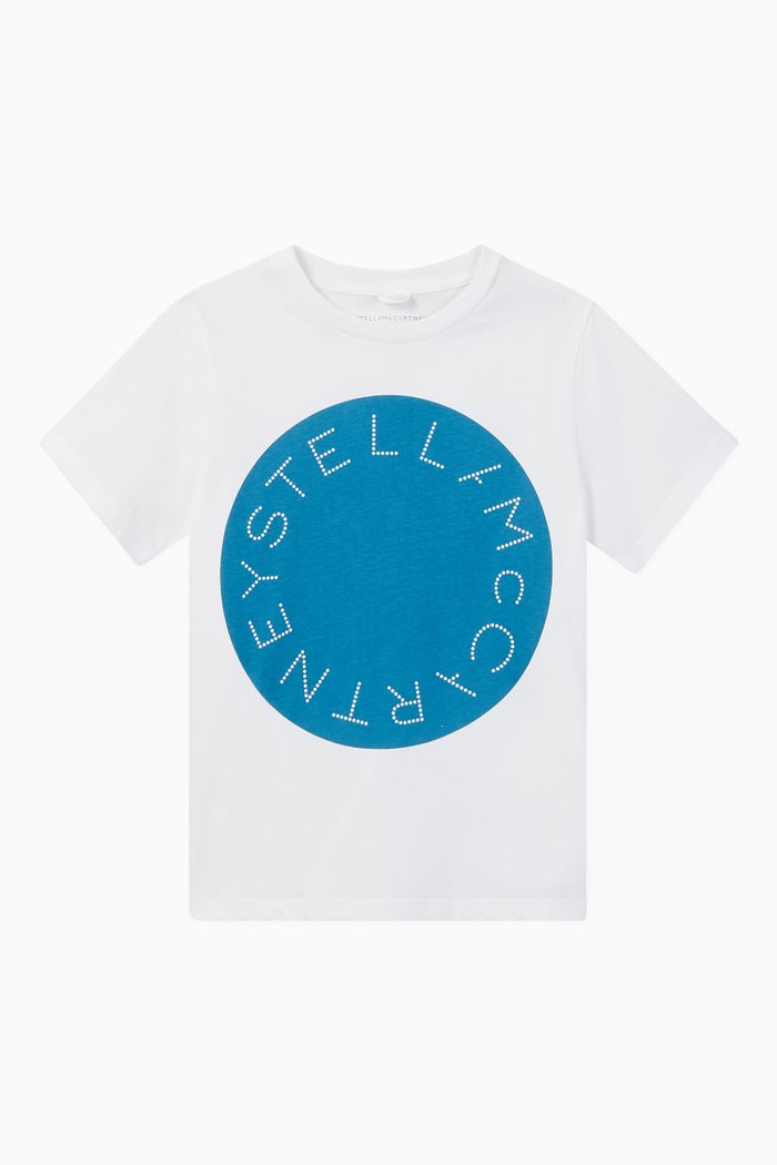 Stella Logo Organic Cotton T-shirt, White