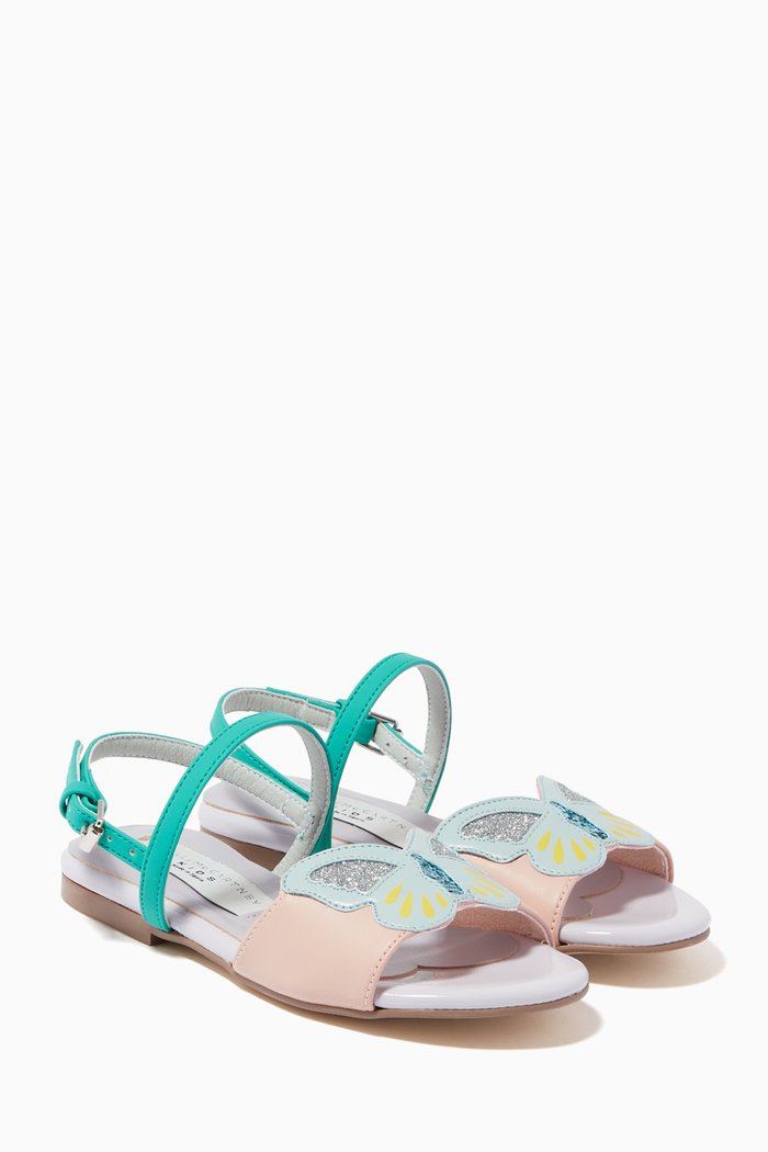 

Butterfly Sandals in Alter Nappa, Purple