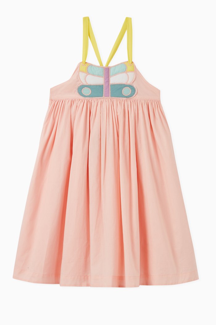 

Butterfly Organic Cotton Dress, Pink