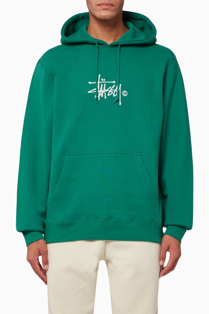 

Copyright Stock Jersey Hoodie, Green