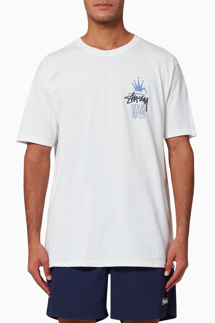 

Global Roots Jersey T-shirt, White