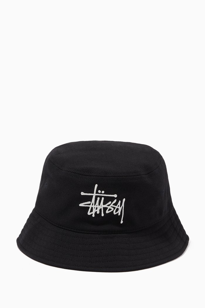 

Big Logo Twill Bucket Hat, Black