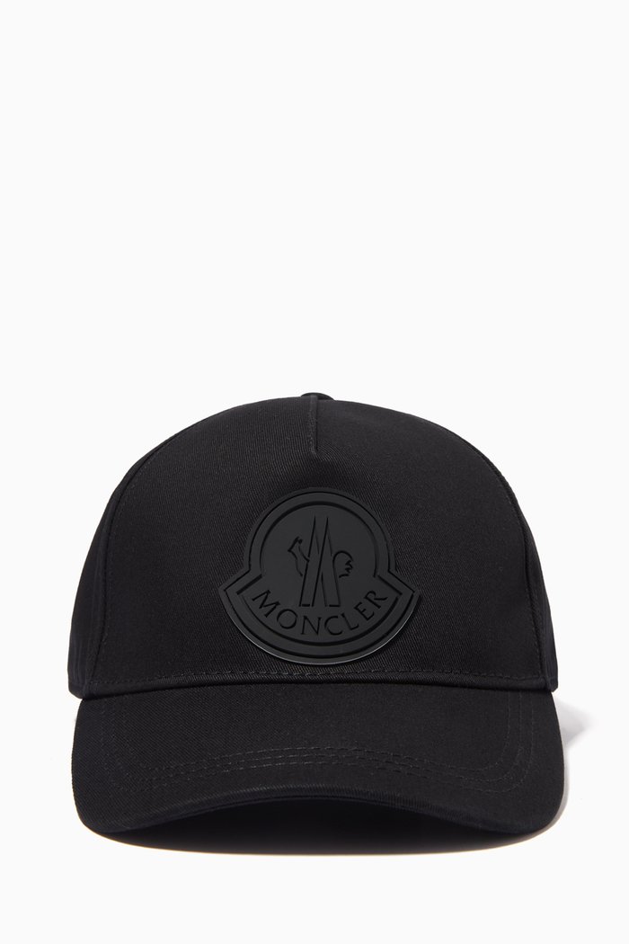 Logo Baseball Cap, Black