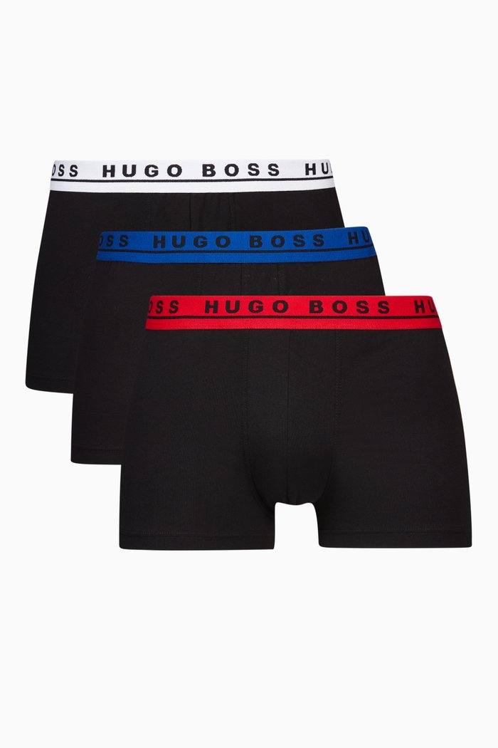 

Jersey Boxer Briefs, Set of Three, Multicolour