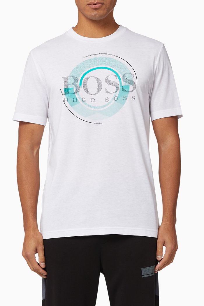 

Teeonic Cotton-Blend Jersey T-Shirt, White