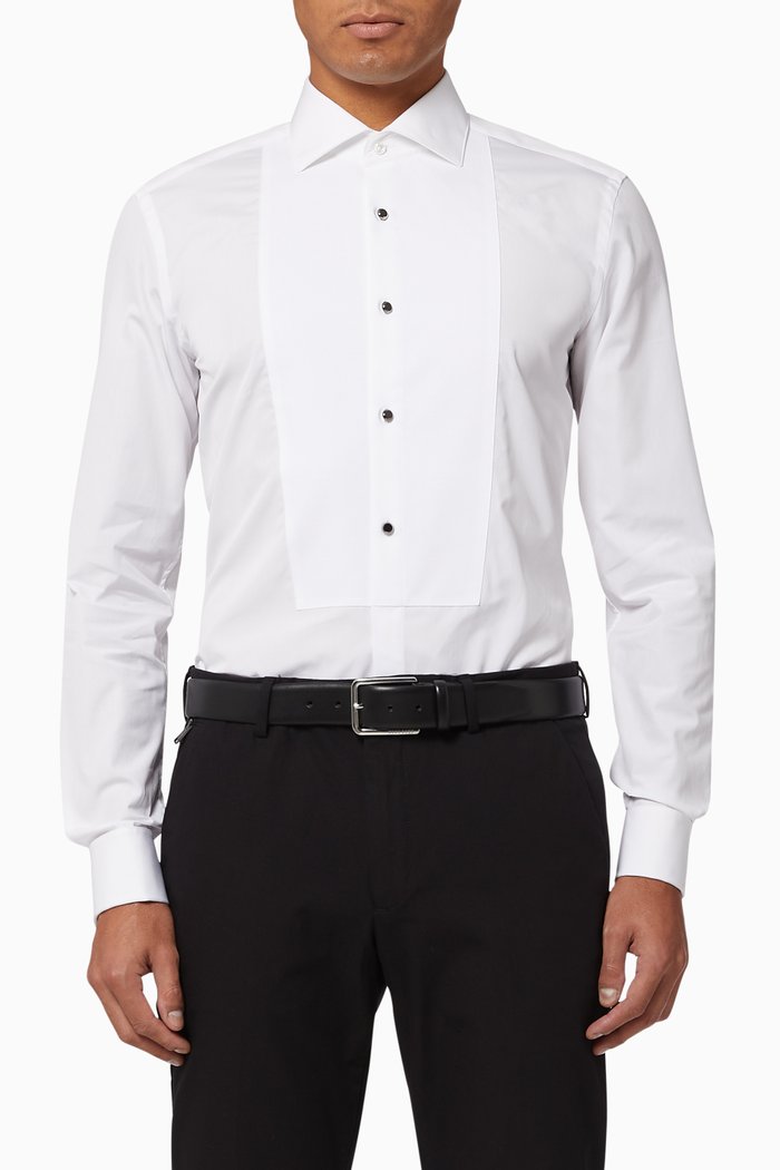 

T-Chase Tuxedo Shirt, White
