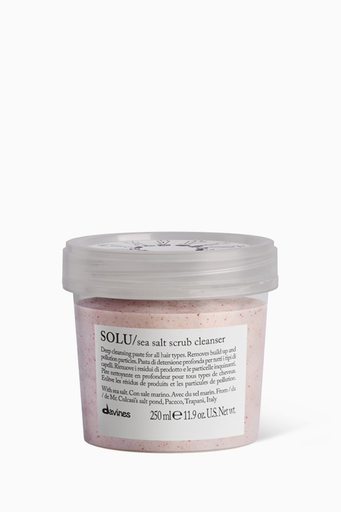 

SOLU Sea Salt Scrub Cleanser, 250ml, Multicolour