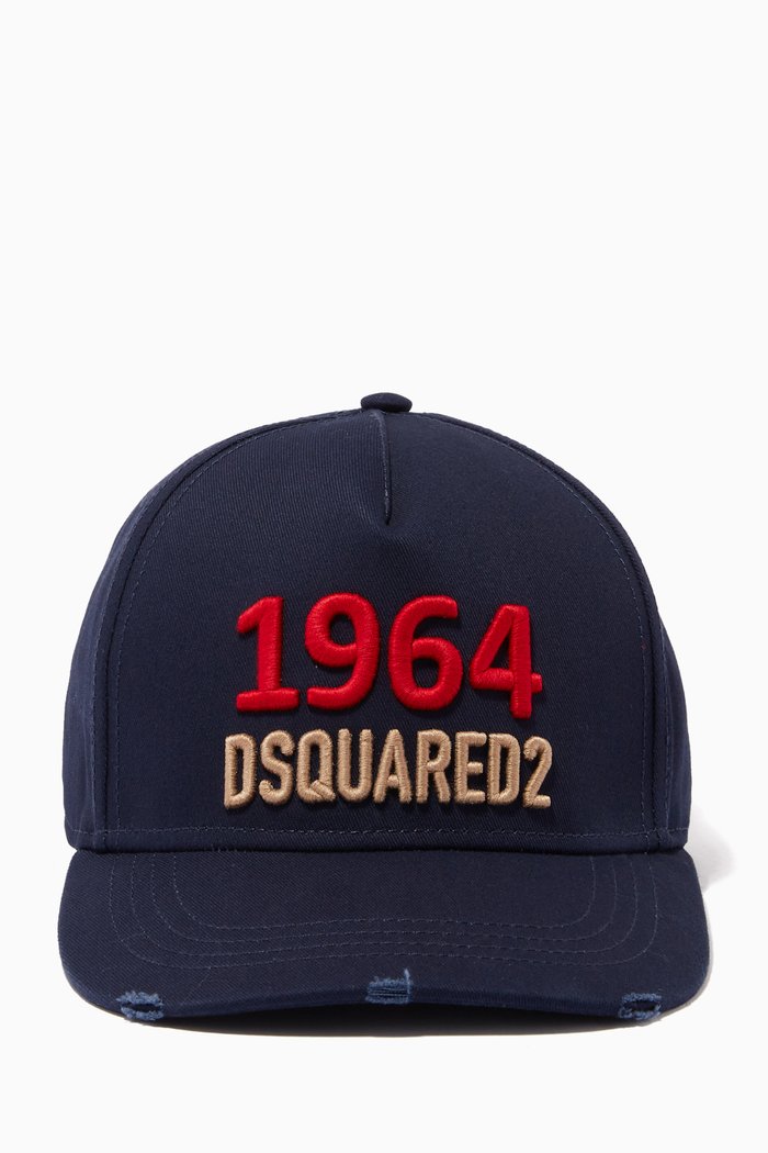 

1964 Baseball Cap in Cotton, Blue