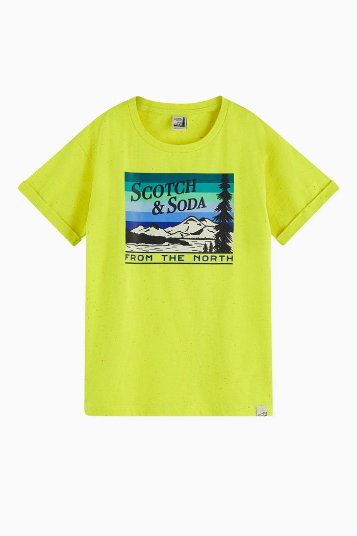 

Artwork Jersey T-shirt, Green