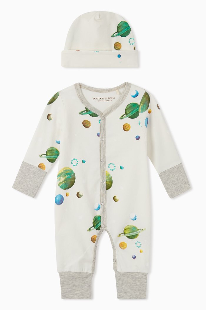

Print Organic Cotton Baby Gift Set, Pink