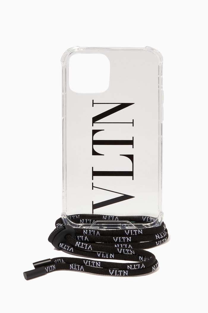 

Valentino Garavani VLTN iPhone 12 Pro Max Case in Polymer, Multicolour